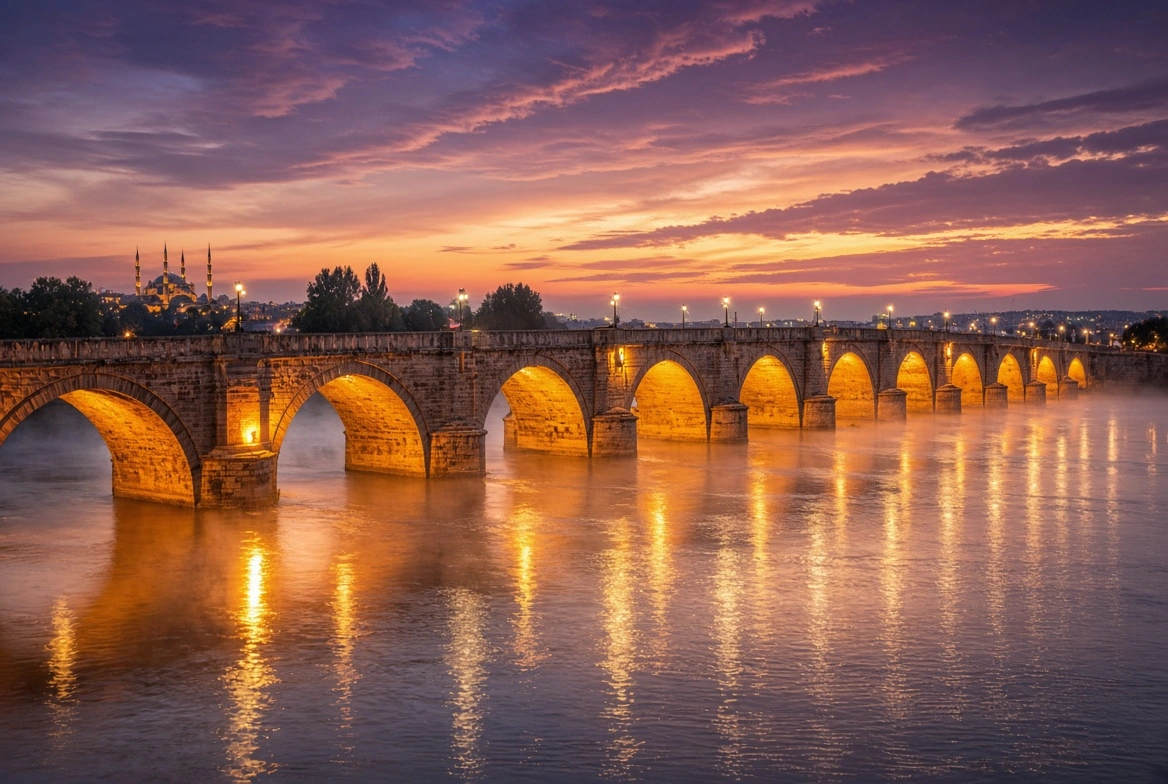 Edirne şehir görünümü